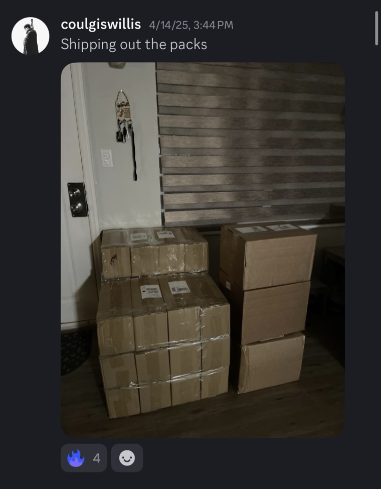 shipping packs