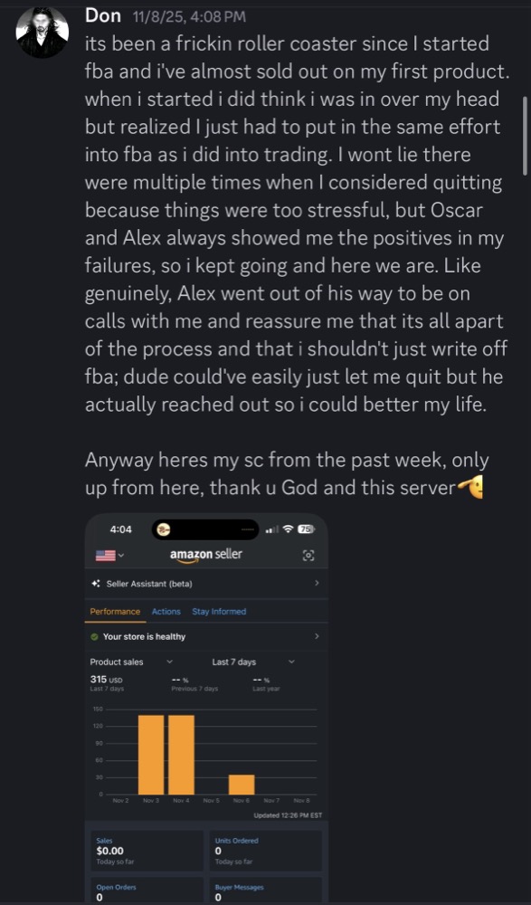 Don almost quit