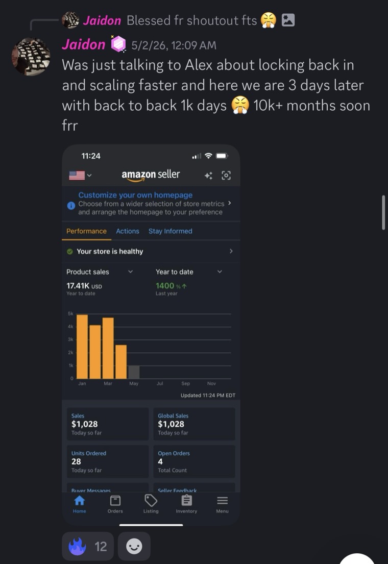 Jaidon 1k days