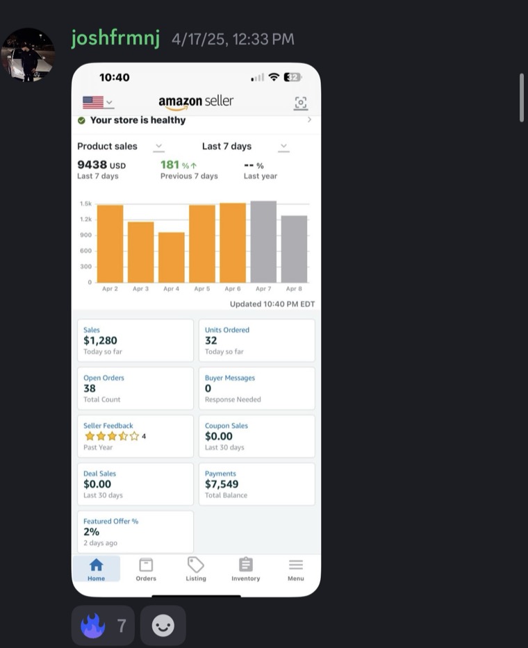 josh 9k week